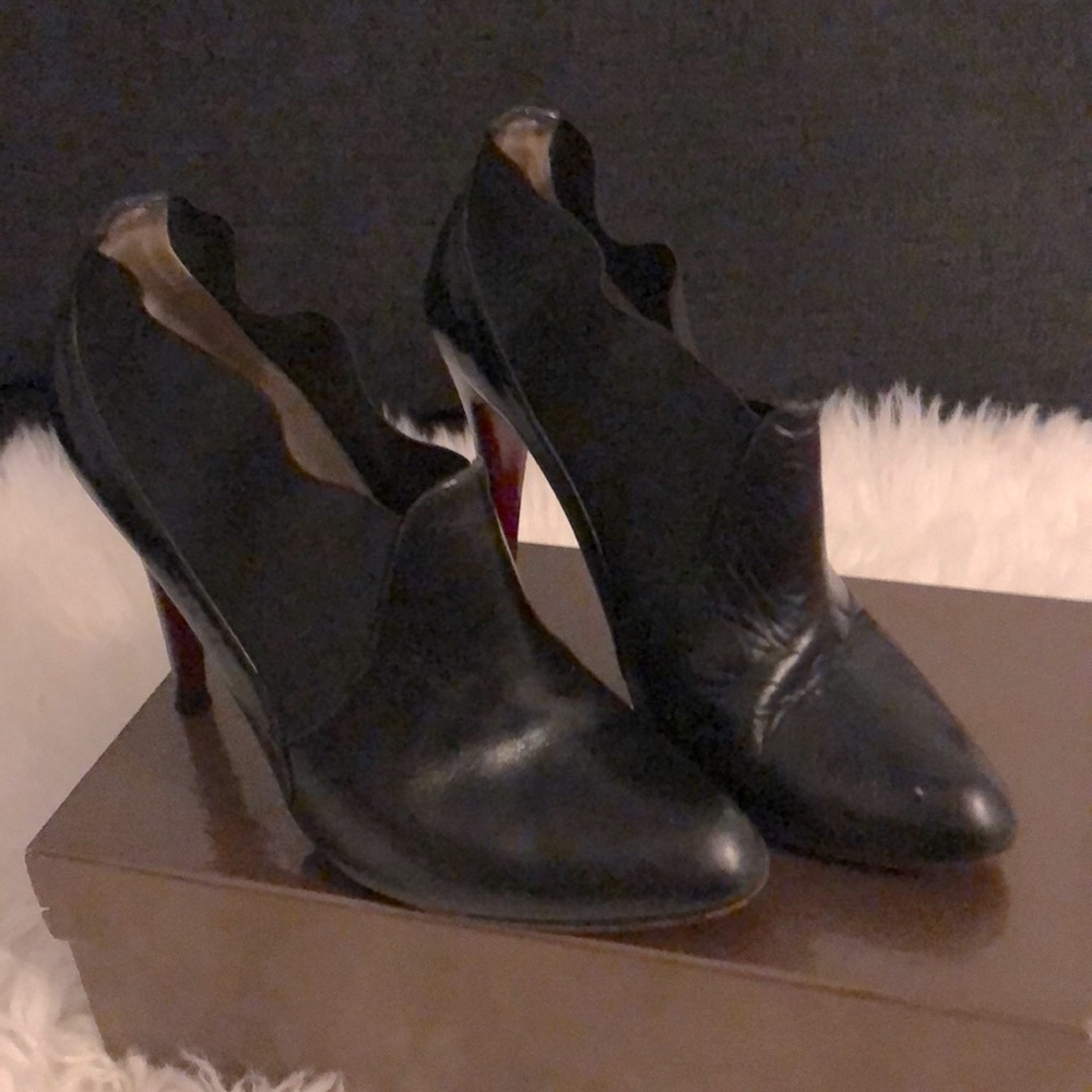 Black CL booties
